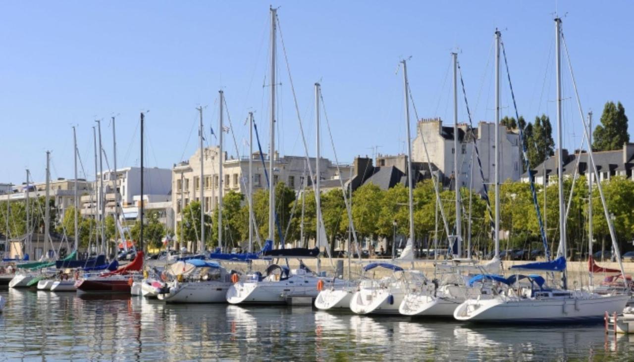Appartement Cosy Au Coeur De Lorient - Residence Calme Extérieur photo